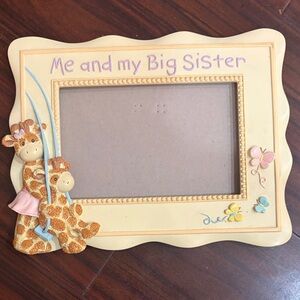 Charming Giraffe Photo Frame